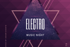 Electro Music Poster